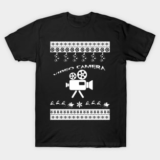 Merry Christmas VIDEO CAMERA T-Shirt